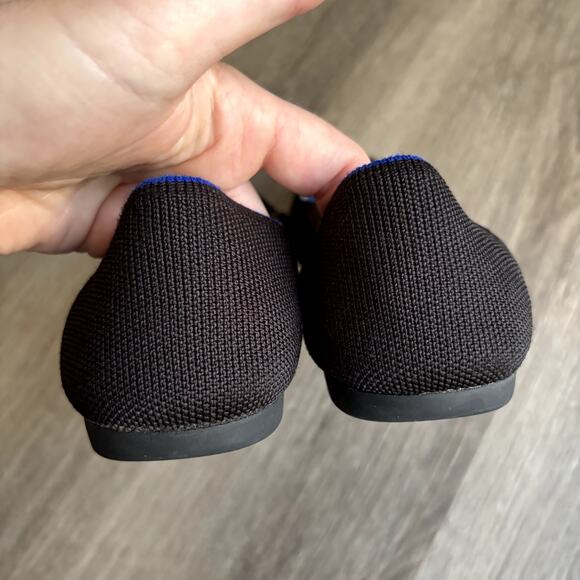 Rothy's The Point Flat 9.5 Black - Picture 8 of 9